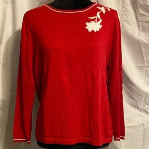 Lily's of Beverly Hills Women's White Sweater Size L